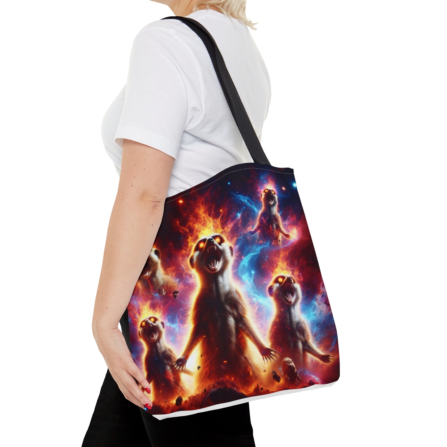 Tote Bag - Meerkat Cosmic Level