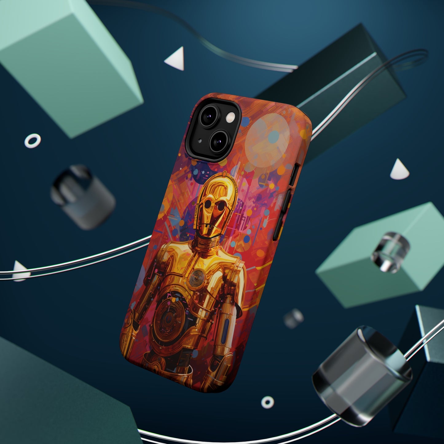 MagSafe Tough iPhone Case - C3P0 Fauvism