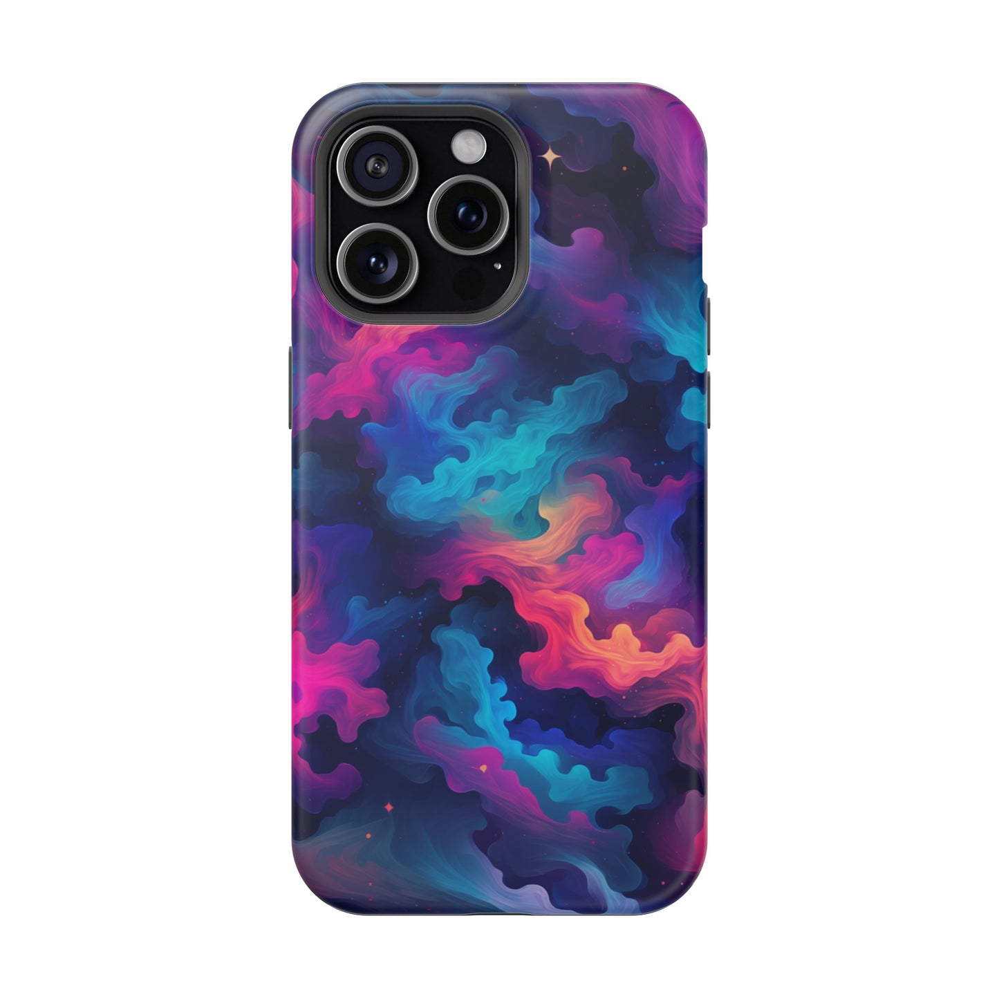 MagSafe Tough iPhone Case - Neon Nebula