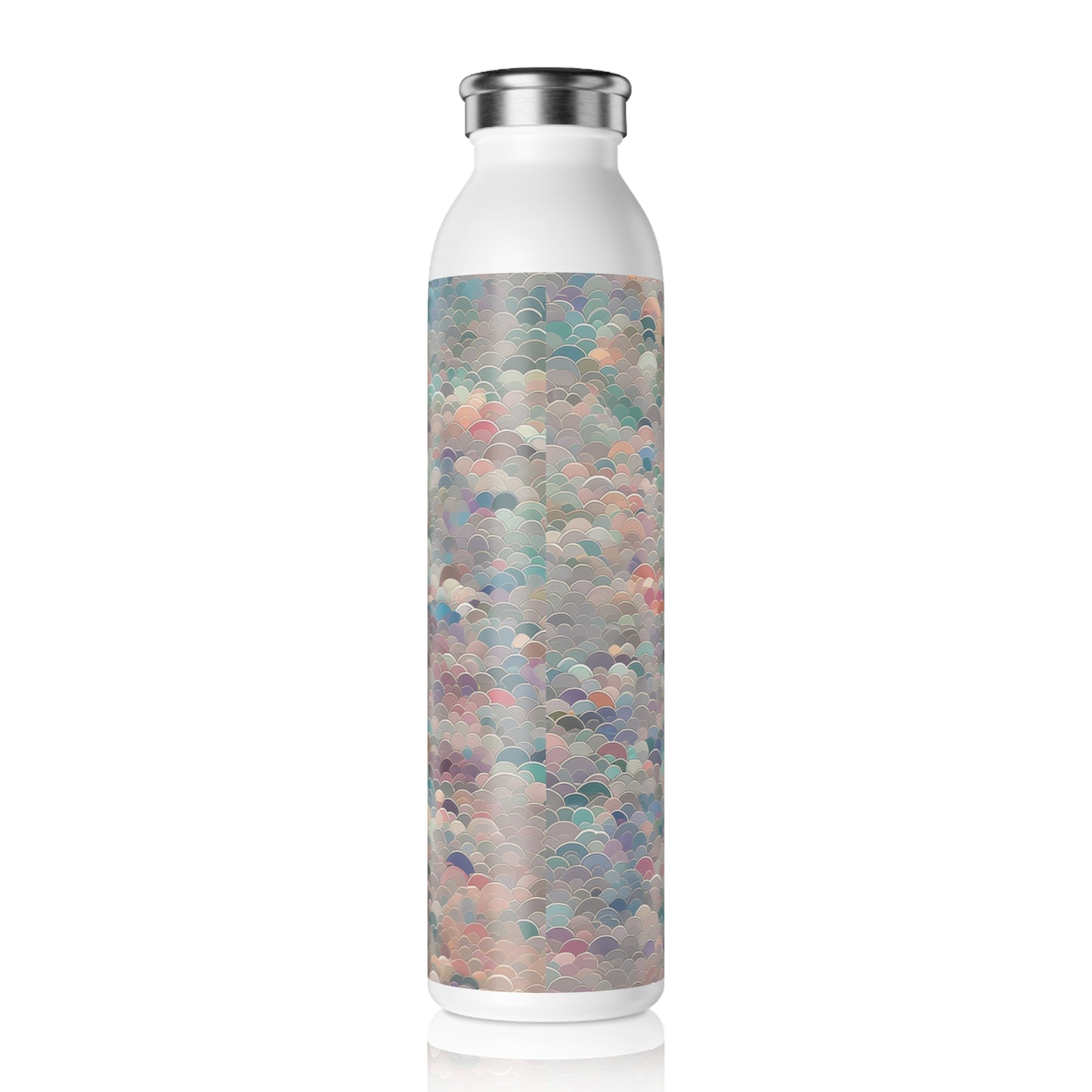 Slim Water Bottle - Elric Giverny Retro