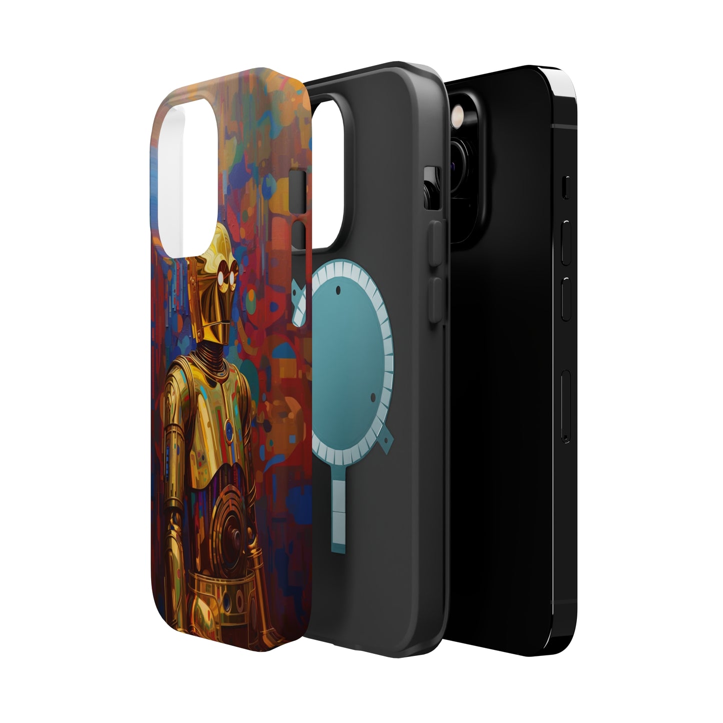 MagSafe Tough iPhone Case - C3P0 Fauvism