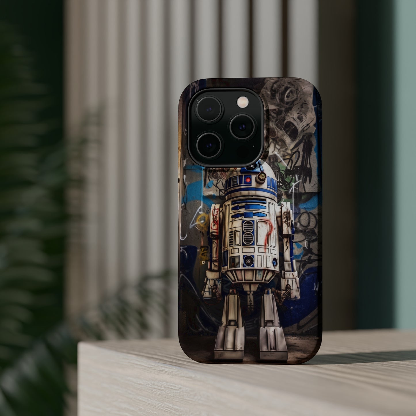 MagSafe Tough iPhone Case - R2D2 1990's Graffiti