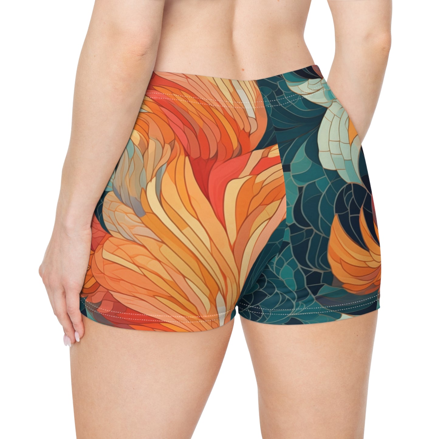 Workout Shorts - Emmalina Paris Batik