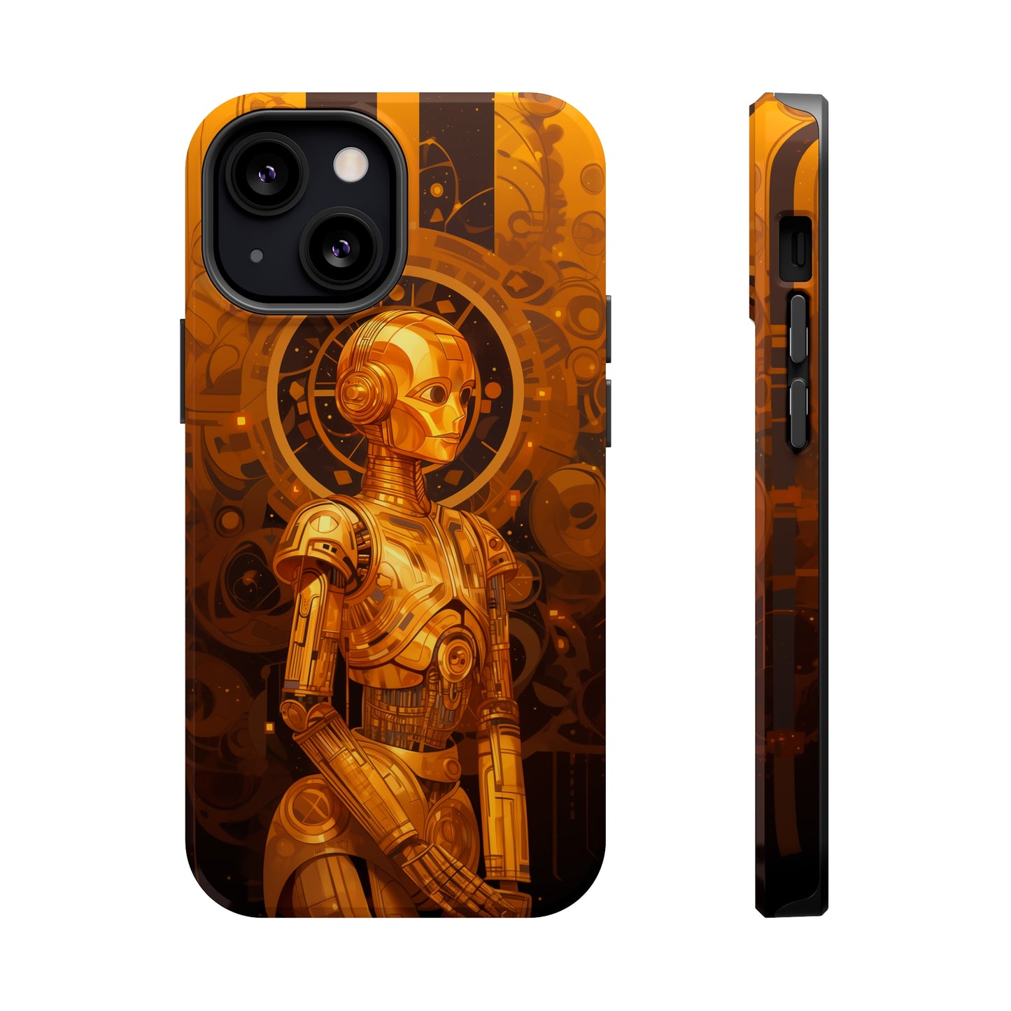 MagSafe Tough iPhone Case - C3P0 Art Nouveau