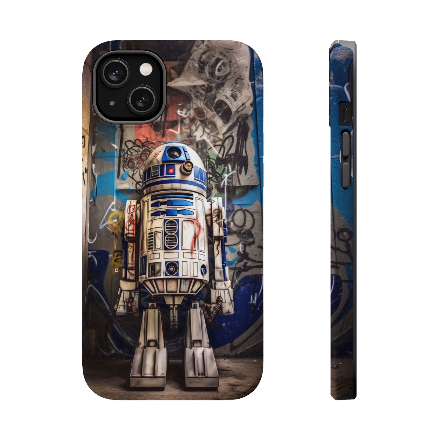 MagSafe Tough iPhone Case - R2D2 1990's Graffiti