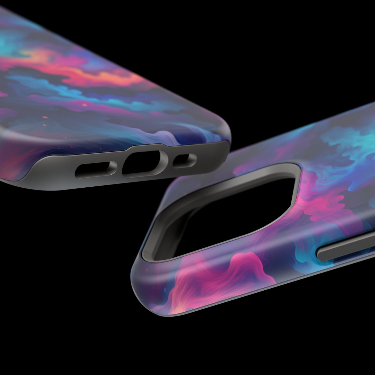 MagSafe Tough iPhone Case - Neon Nebula