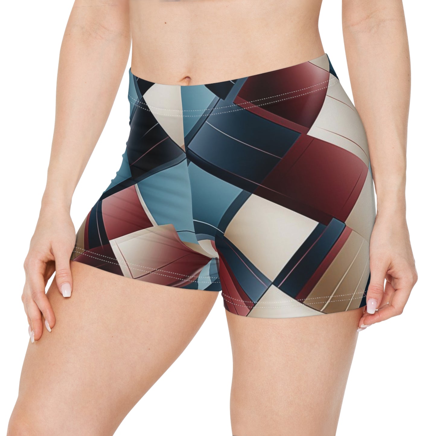 Workout Shorts - Berenice Confucius Argyle