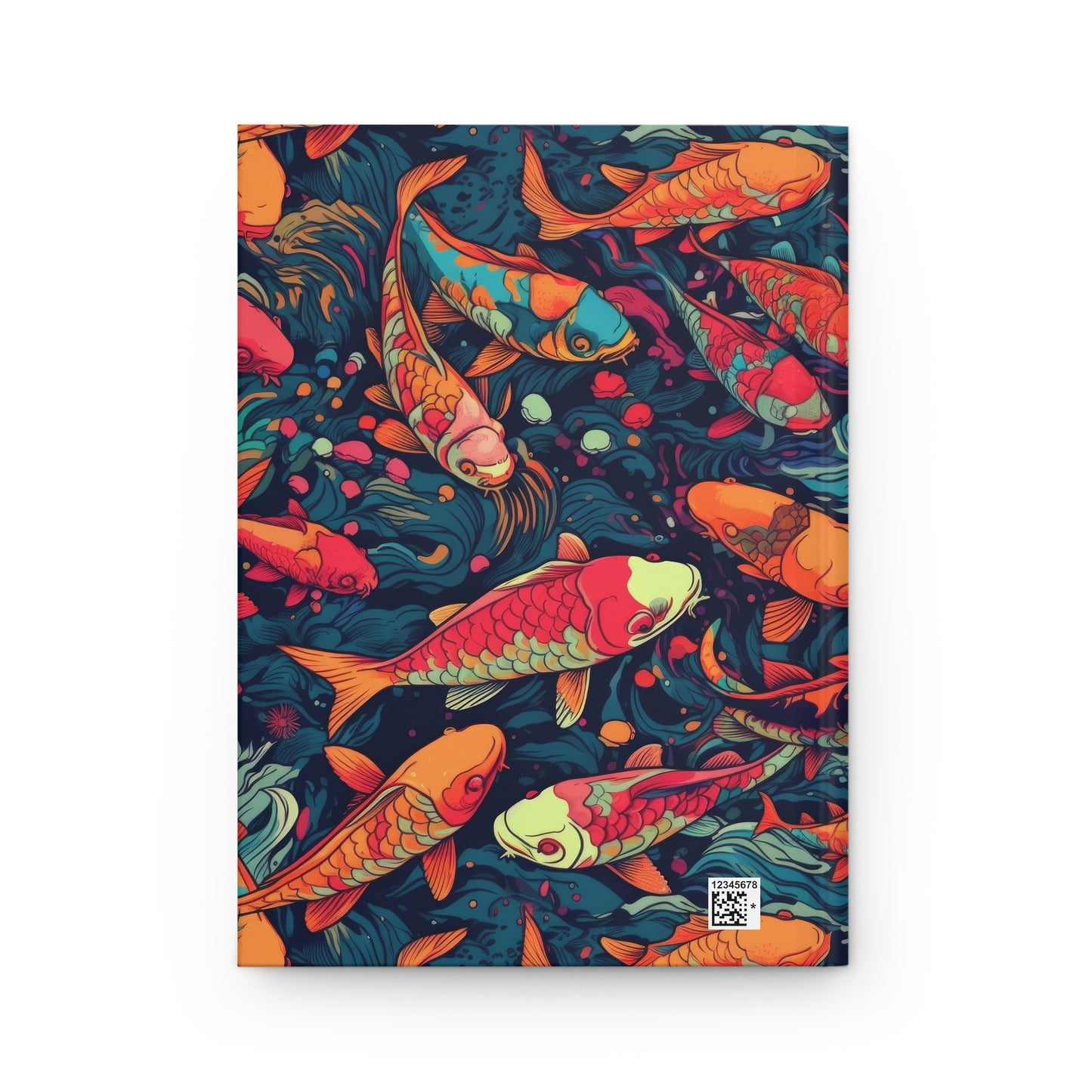 Hardcover Journal - Koi Menagerie