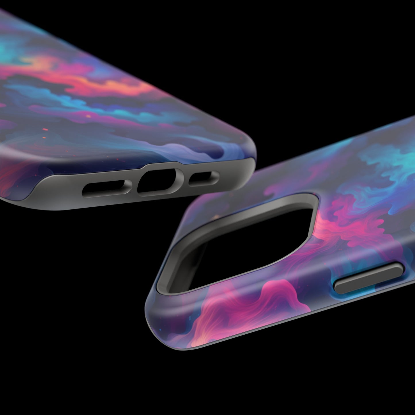 MagSafe Tough iPhone Case - Neon Nebula