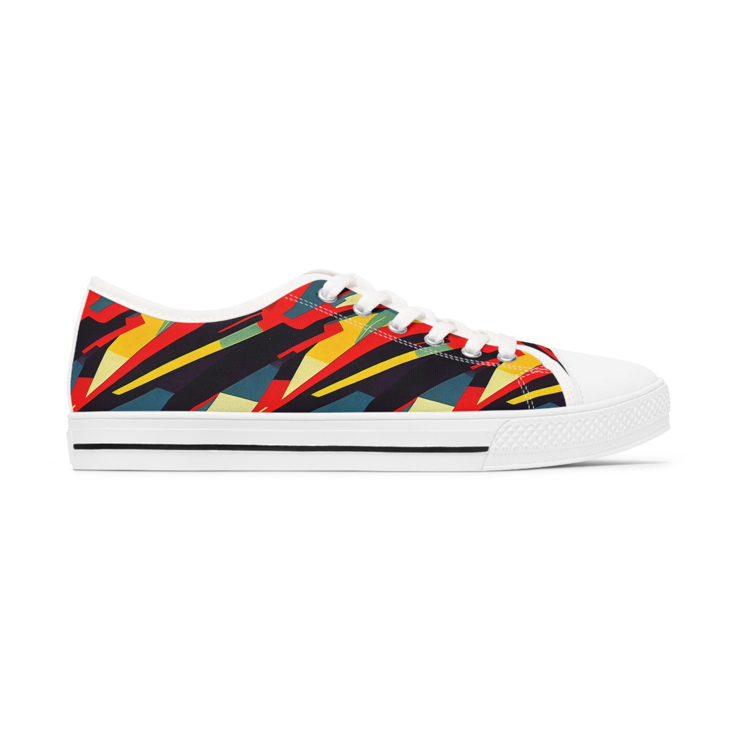 Women's Low Top Sneakers - Pulp Galaxy Abstract