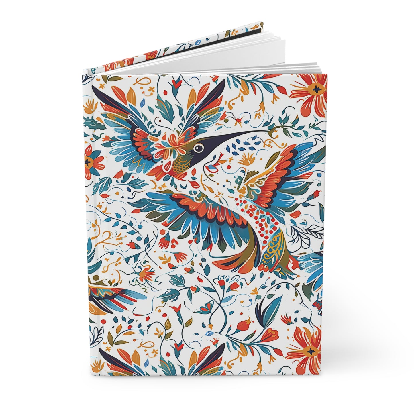 Hardcover Journal - Colibri Abstract