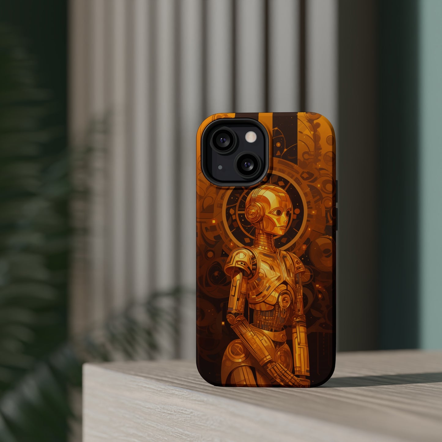 MagSafe Tough iPhone Case - C3P0 Art Nouveau