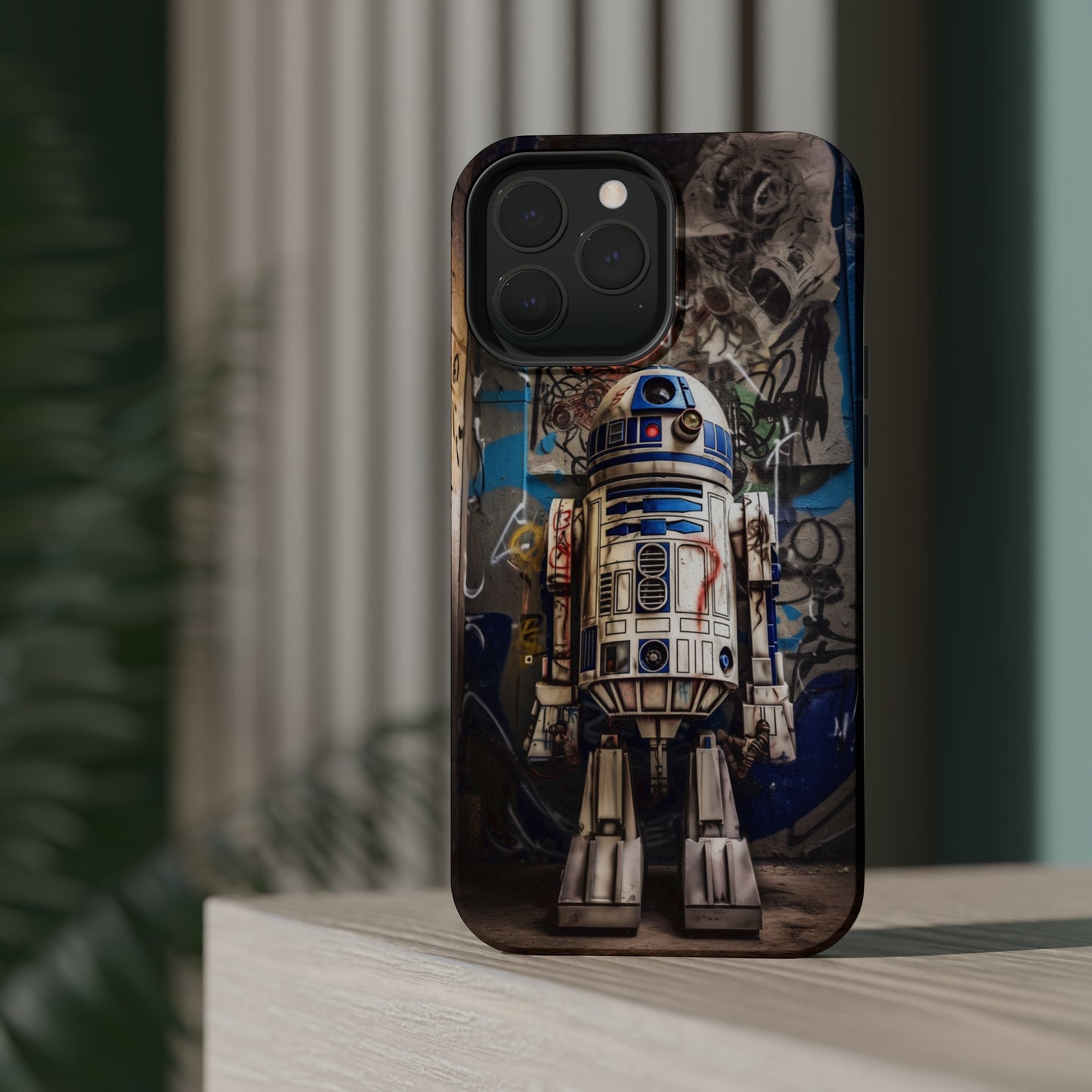 MagSafe Tough iPhone Case - R2D2 1990's Graffiti