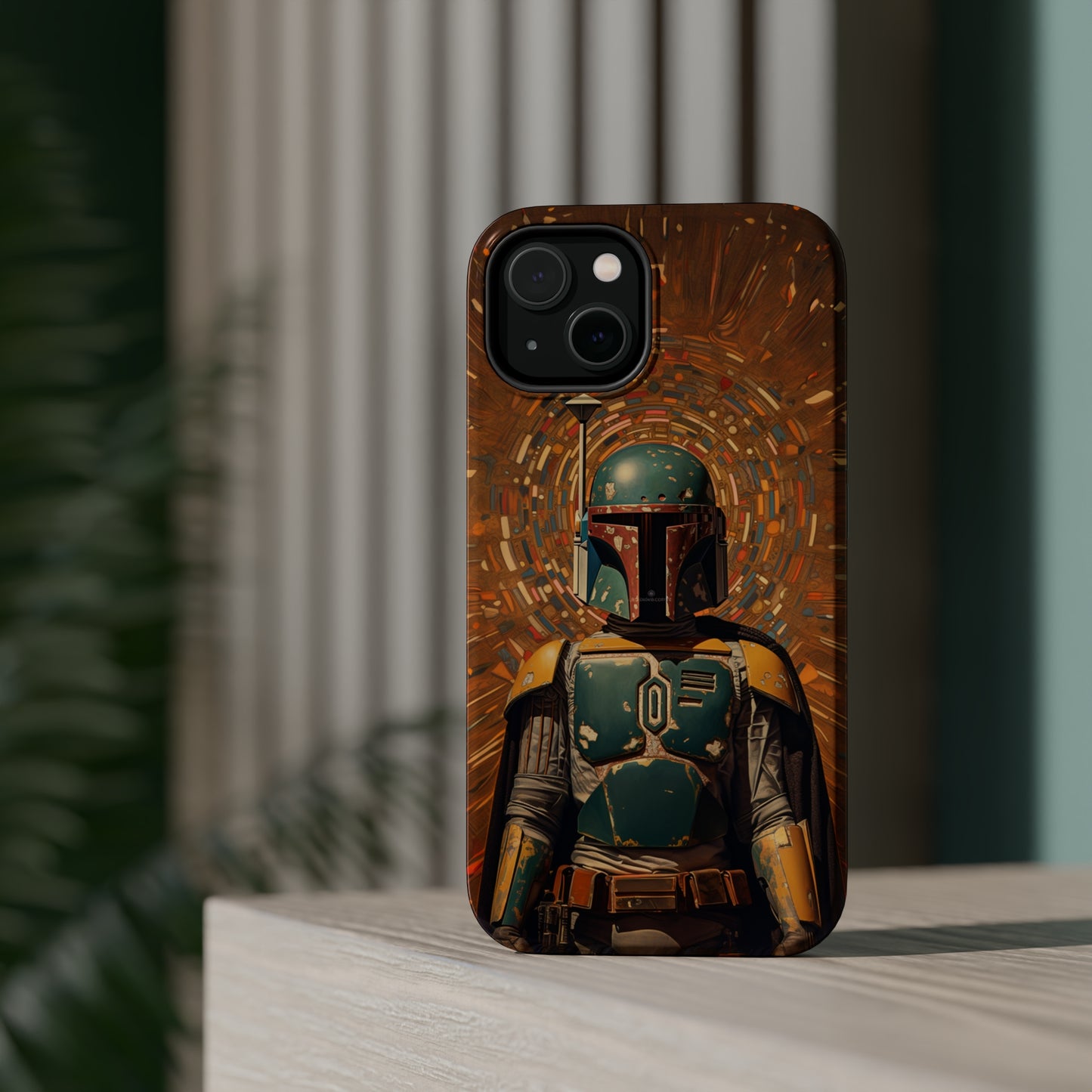 MagSafe Tough iPhone Case - Boba Fett Dadaism