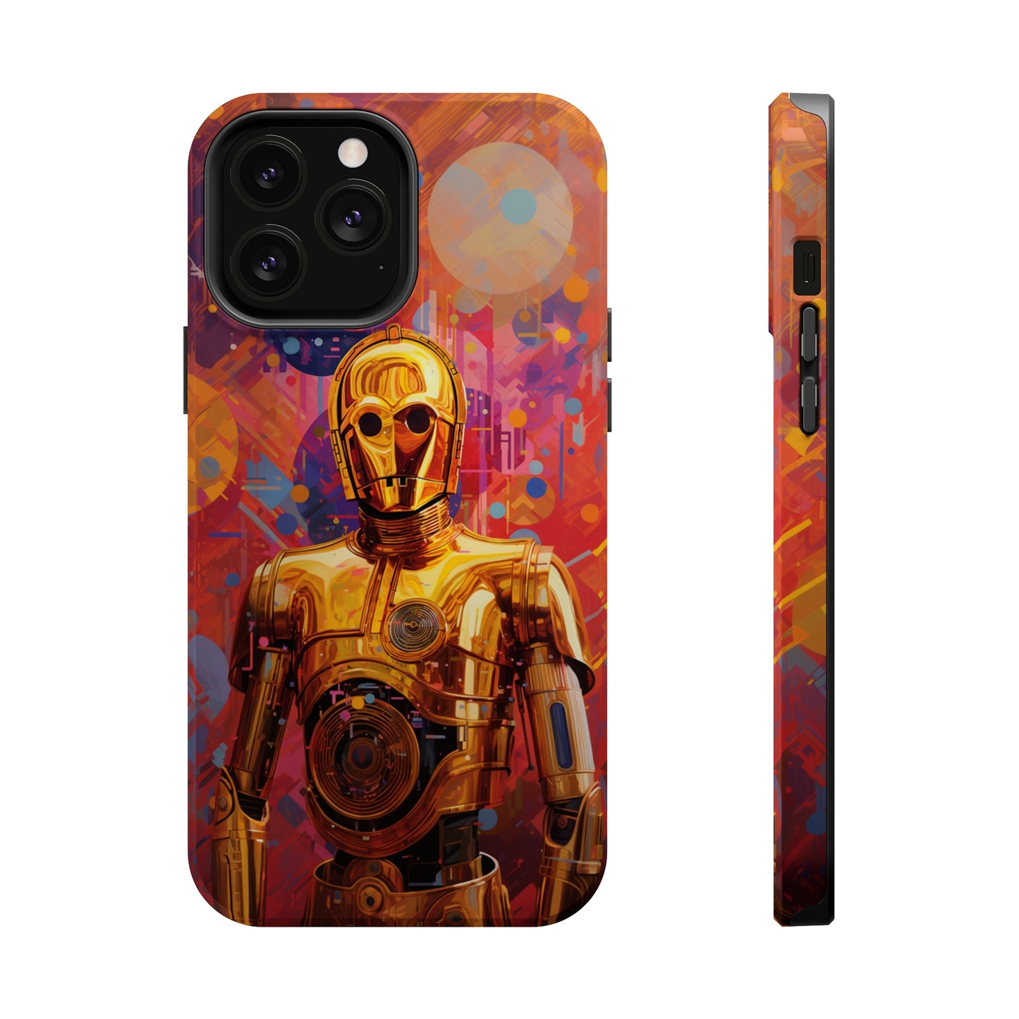 MagSafe Tough iPhone Case - C3P0 Fauvism