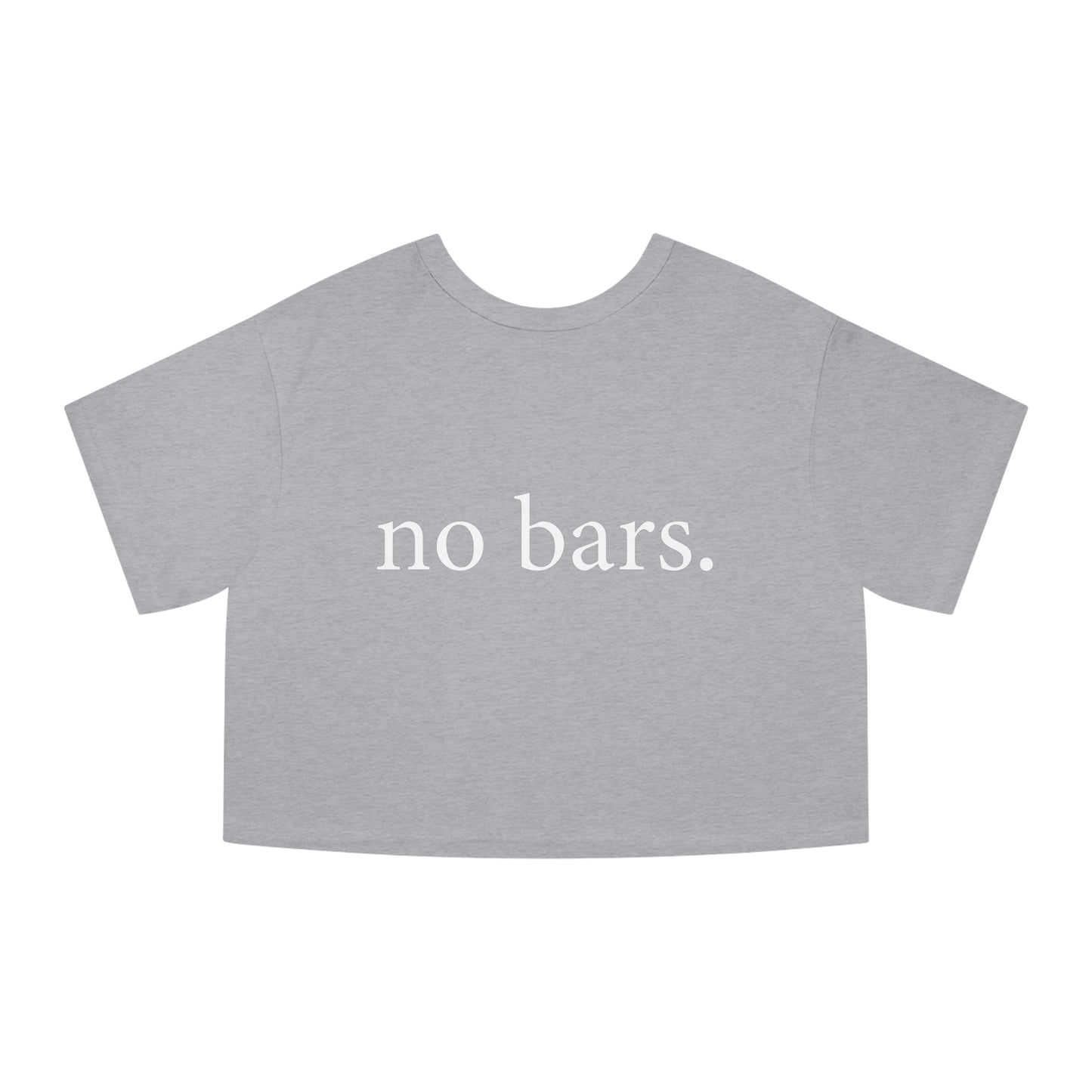 Champion Women's Heritage Cropped T-Shirt - - mwah, no bars.