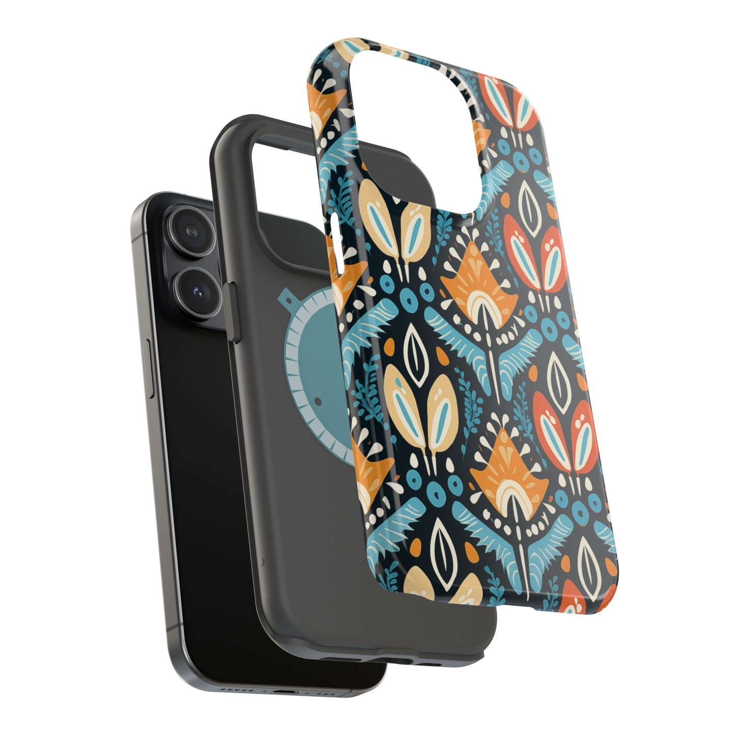 MagSafe Tough iPhone Case - Testsy Floral