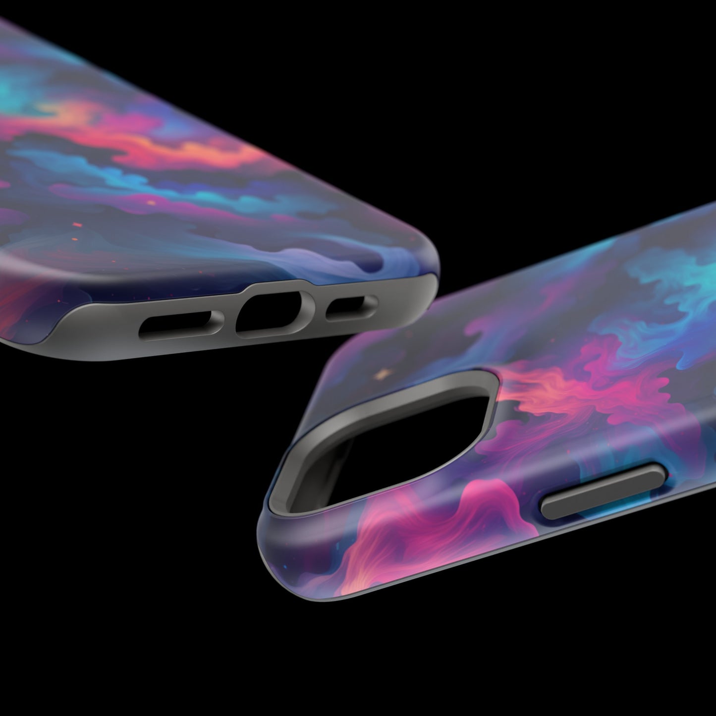 MagSafe Tough iPhone Case - Neon Nebula