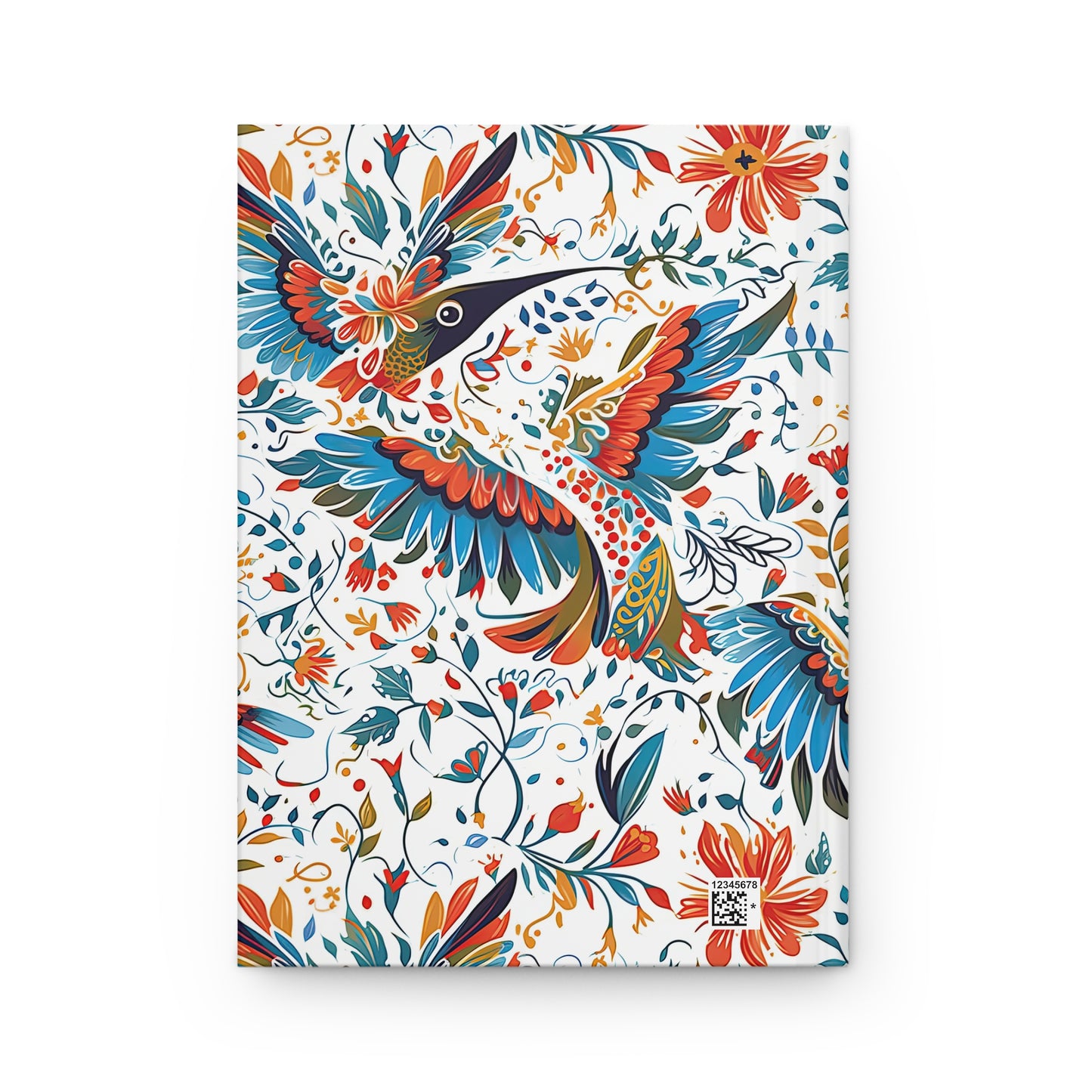 Hardcover Journal - Colibri Abstract