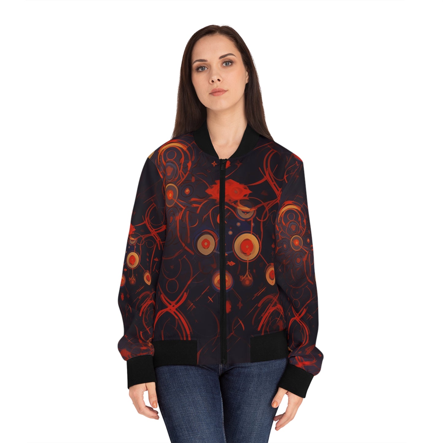 Women's Bomber Jacket - BB-8 Studio Ghibli