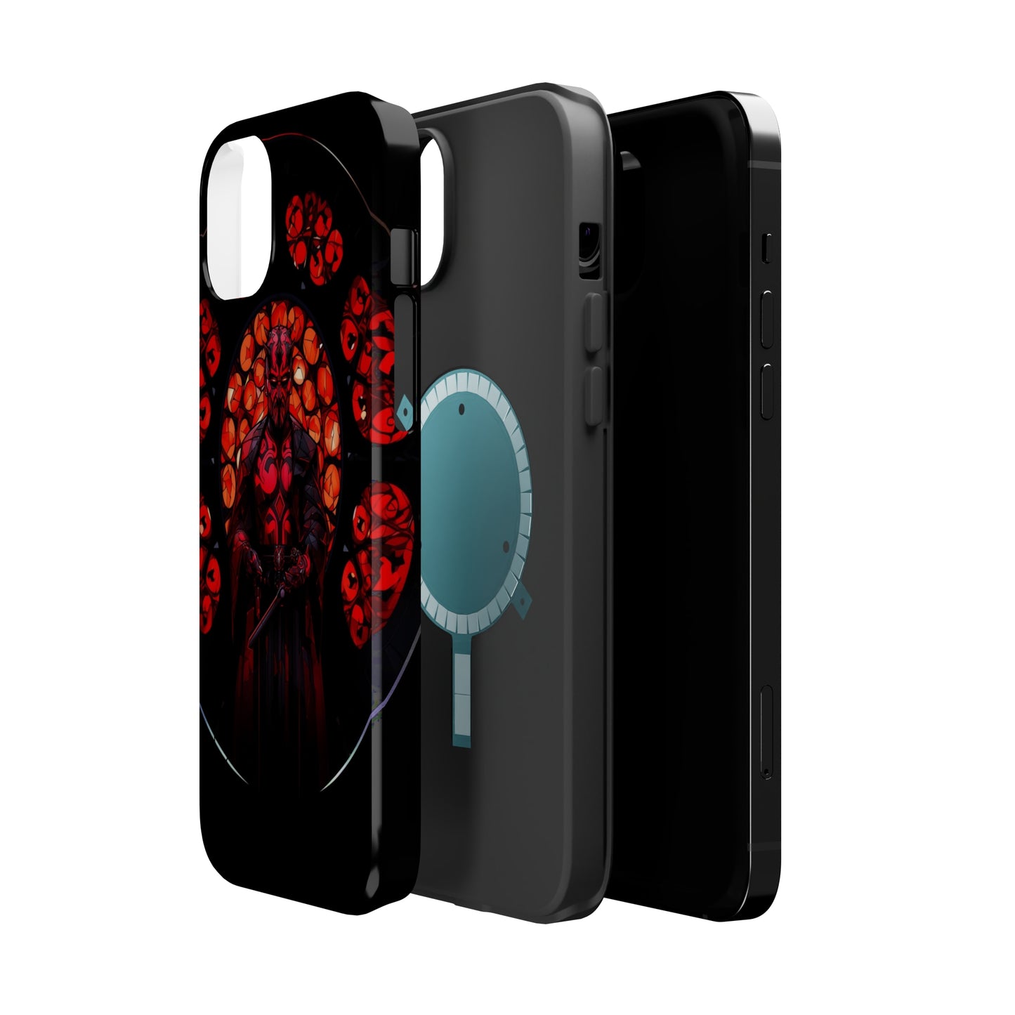 MagSafe Tough iPhone Case - Darth Maul Catholic Stained Glass