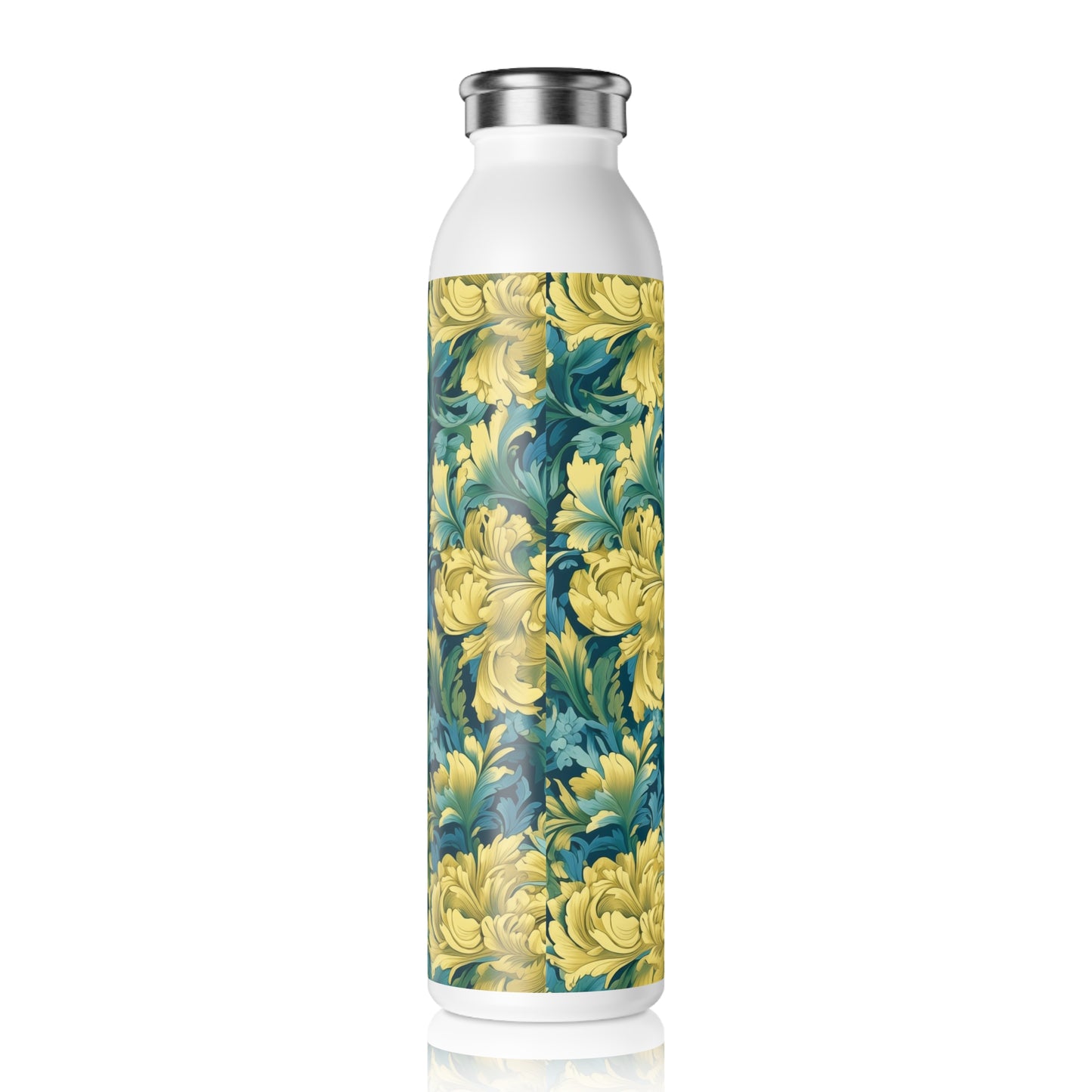 Slim Water Bottle - Elric Giverny Chintz