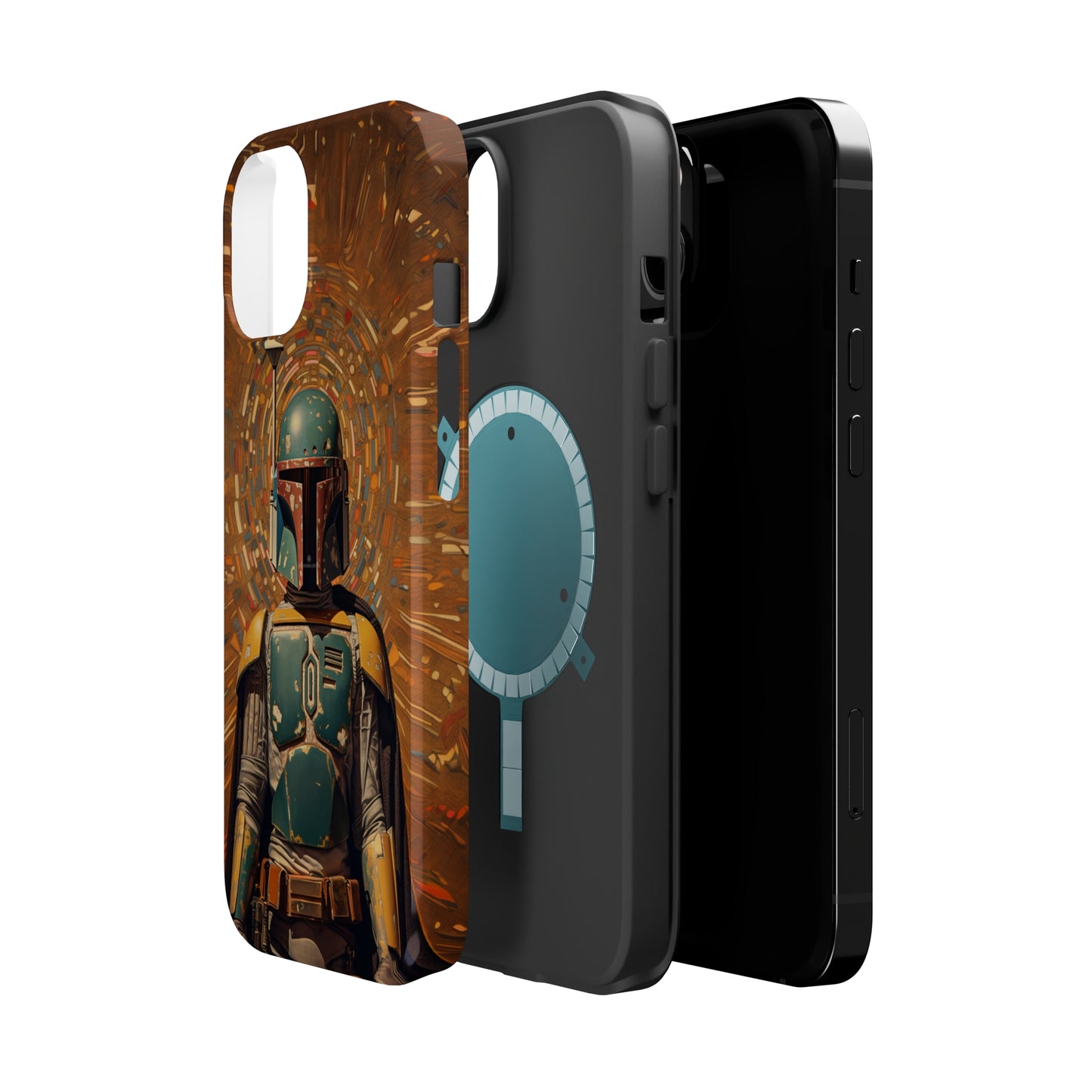 MagSafe Tough iPhone Case - Boba Fett Dadaism