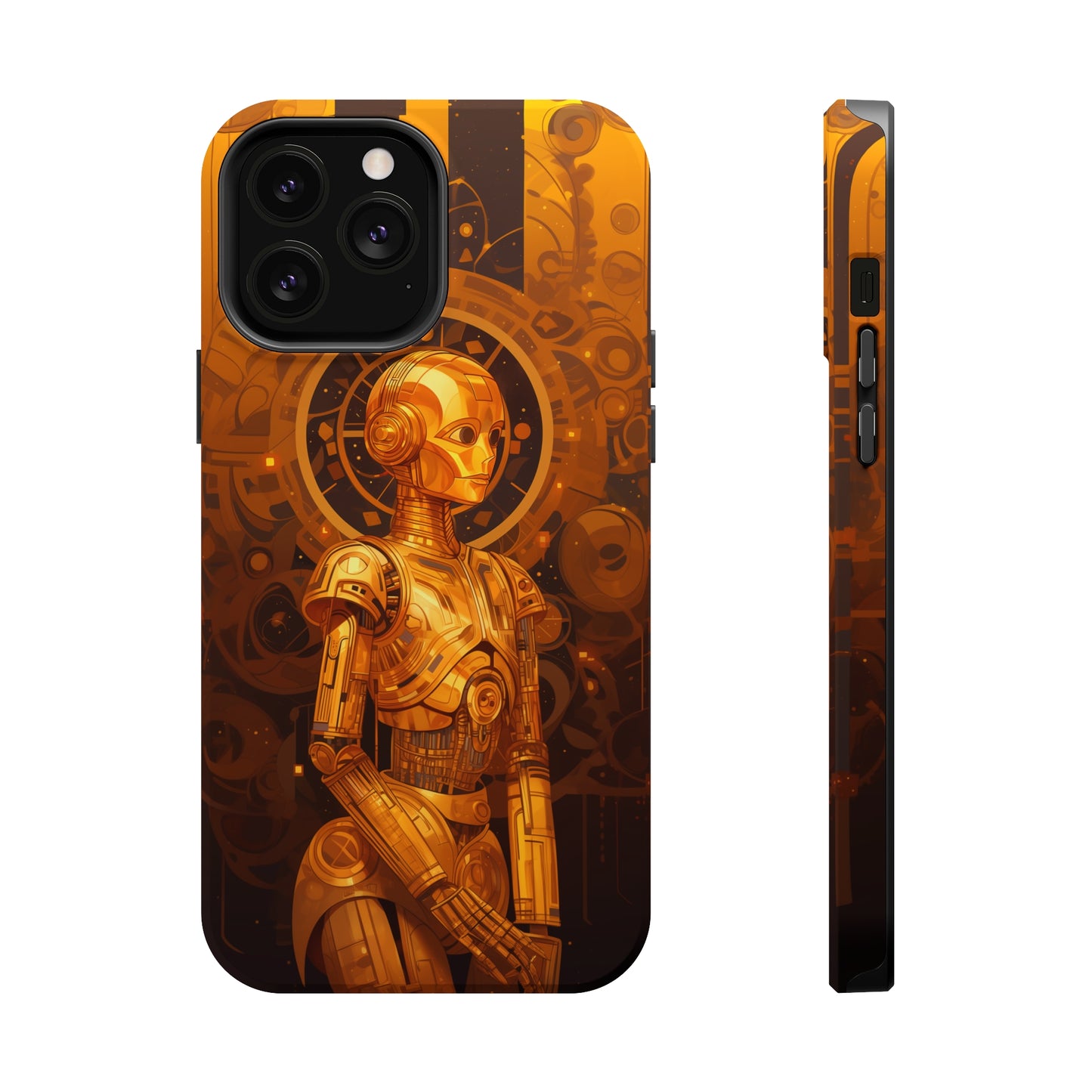 MagSafe Tough iPhone Case - C3P0 Art Nouveau