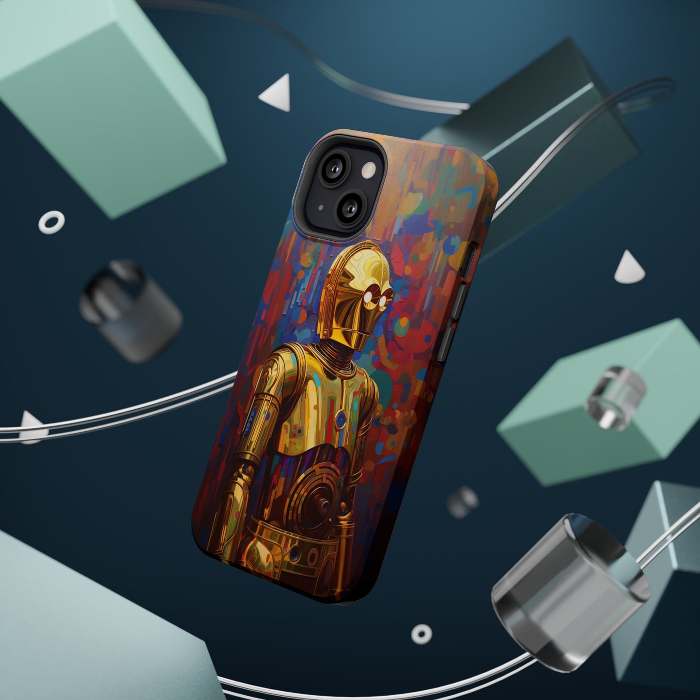 MagSafe Tough iPhone Case - C3P0 Fauvism