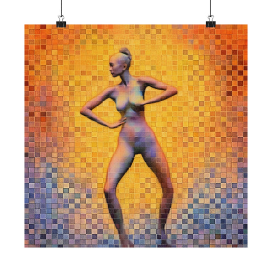 Matte Vertical Posters - ImpressionistNeutron.