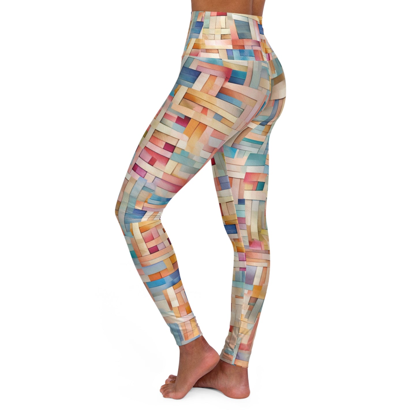 High Waisted Leggings - Helen-Maritimes-Art