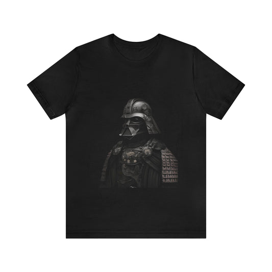 Unisex Jersey Short Sleeve Tee - Darth Vader Samurai Black White Photograph 1870