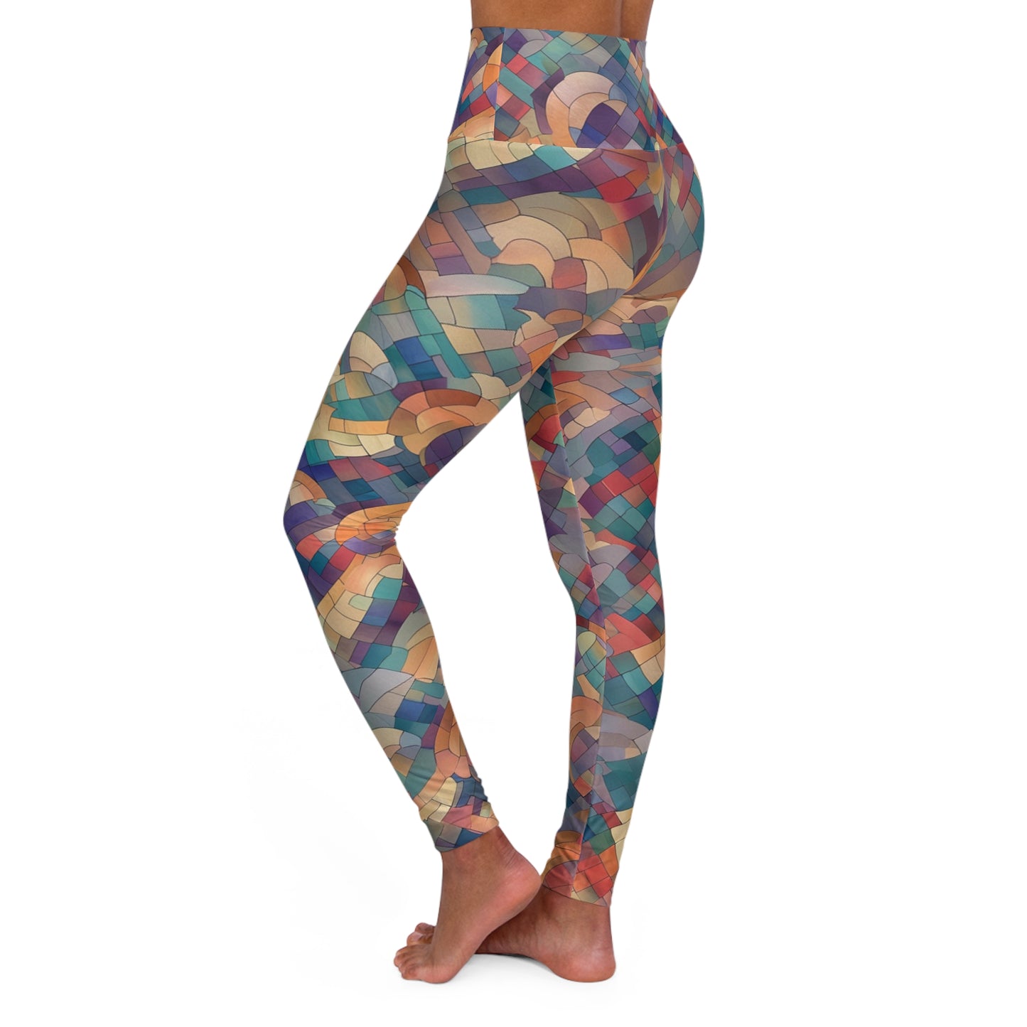 High Waisted Leggings - Gaston Normandy.