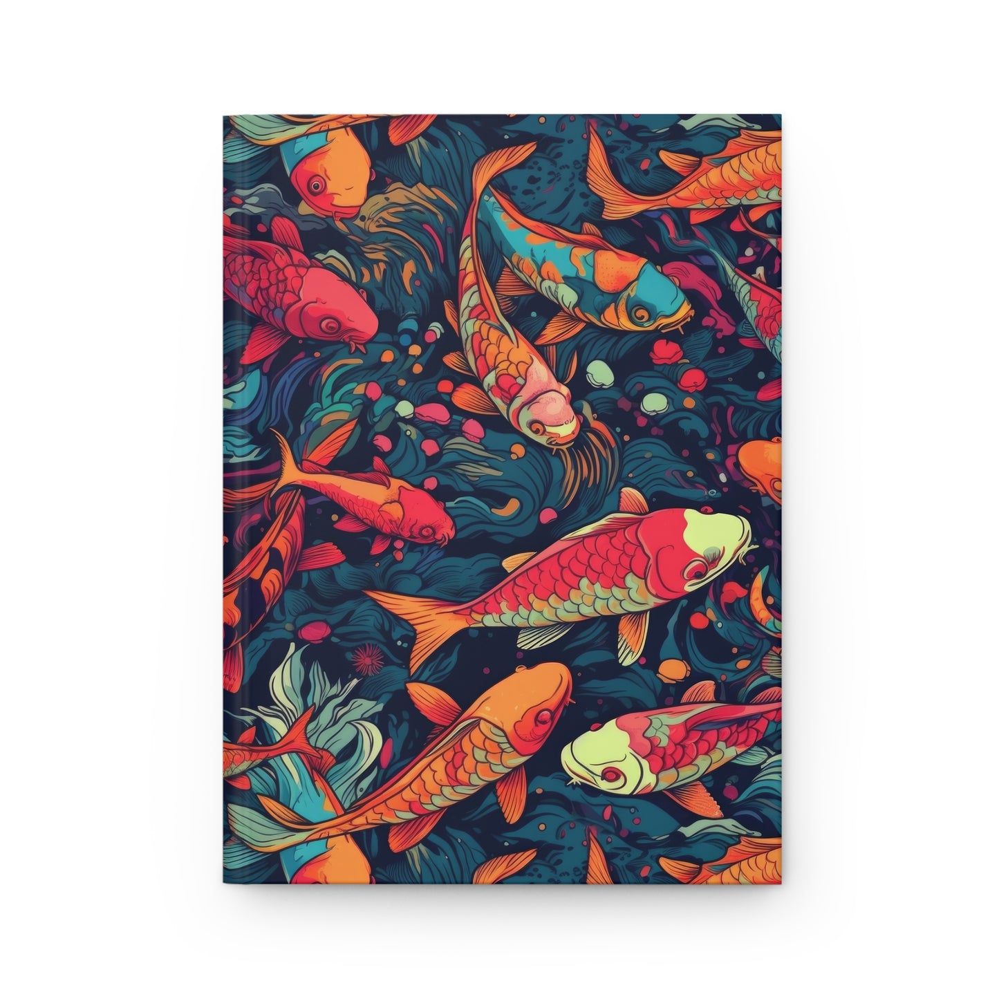 Hardcover Journal - Koi Menagerie