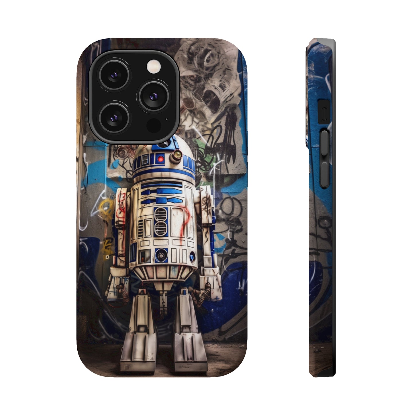 MagSafe Tough iPhone Case - R2D2 1990's Graffiti