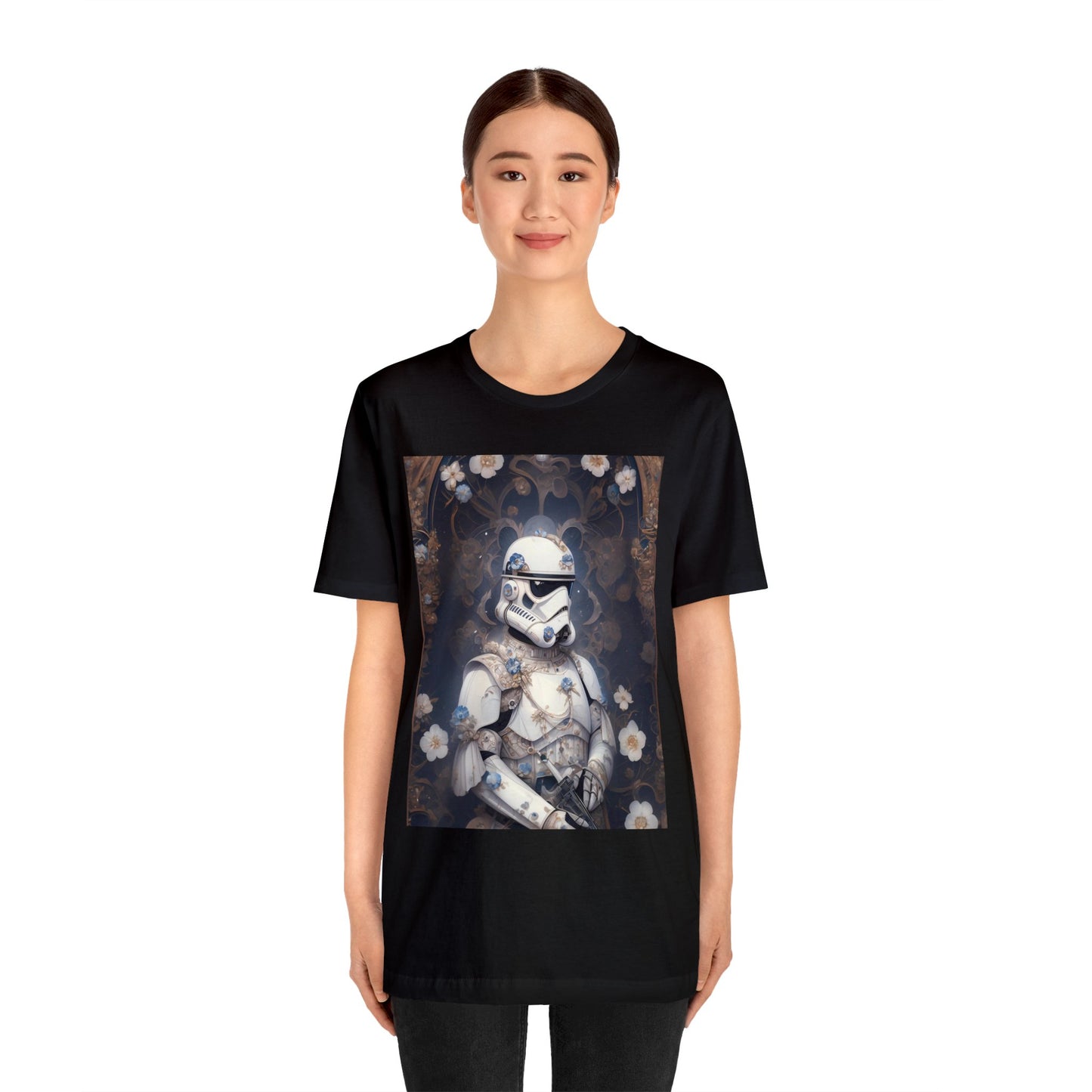 Unisex Jersey Short Sleeve Tee - Snow trooper Victorian Portraiture