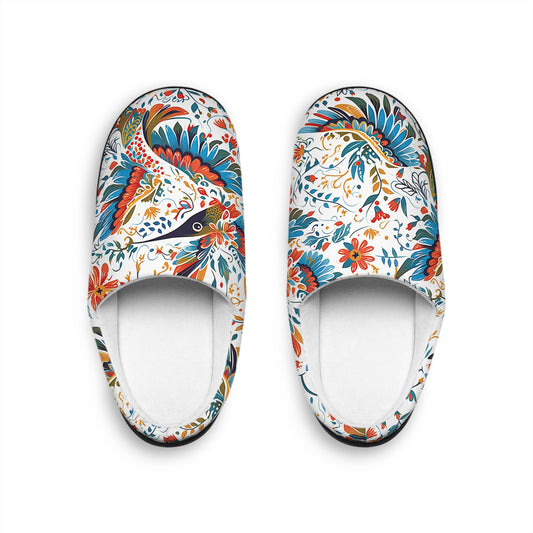 Women's Indoor Slippers - Colibri Abstract