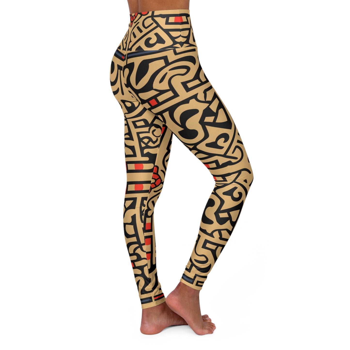 High Waisted Leggings - NeonNucleus.