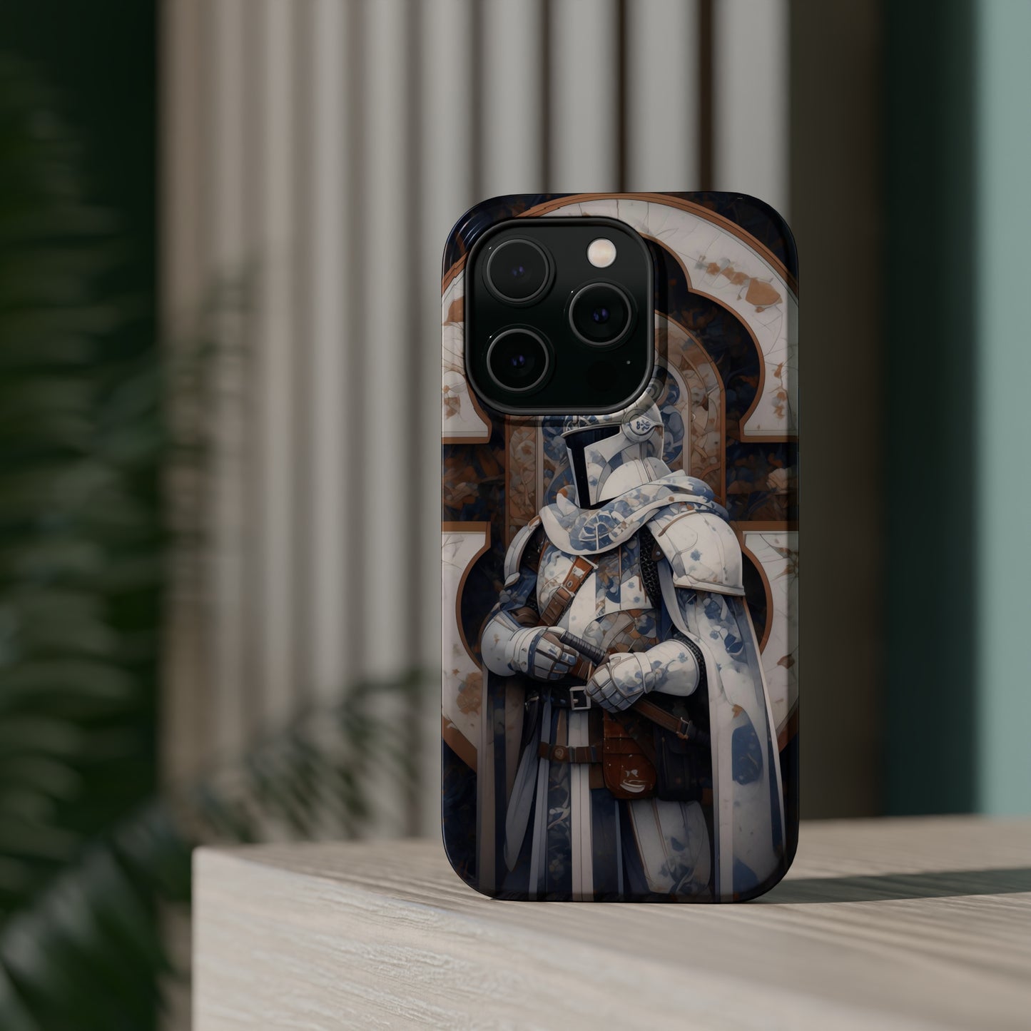 MagSafe Tough iPhone Case - Snow trooper Renaissance Painting