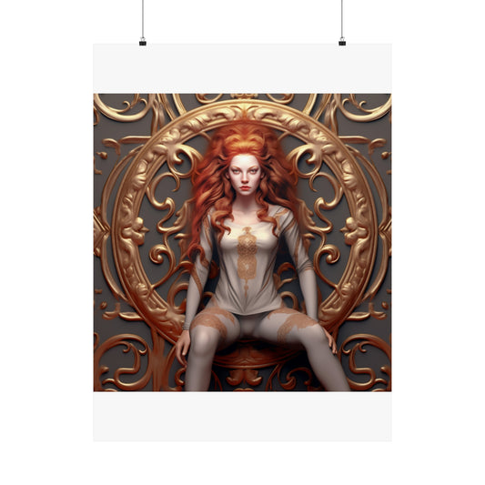 Matte Vertical Posters - OliveOilPainting