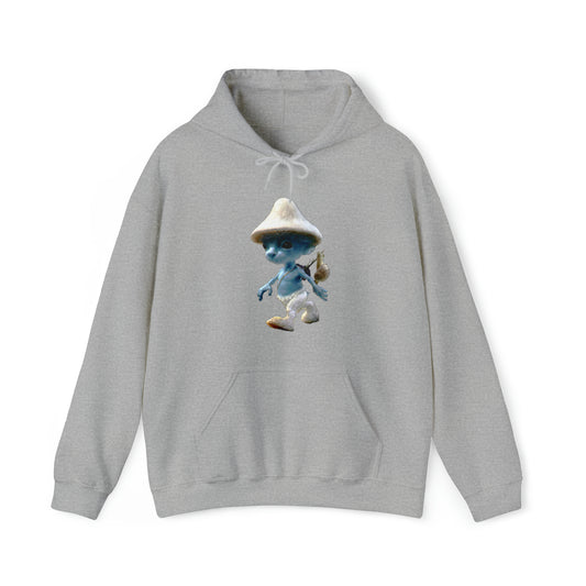 Unisex Heavy Blend™ Hooded Sweatshirt - SmurfCat WeLiveWeLoveWeLie