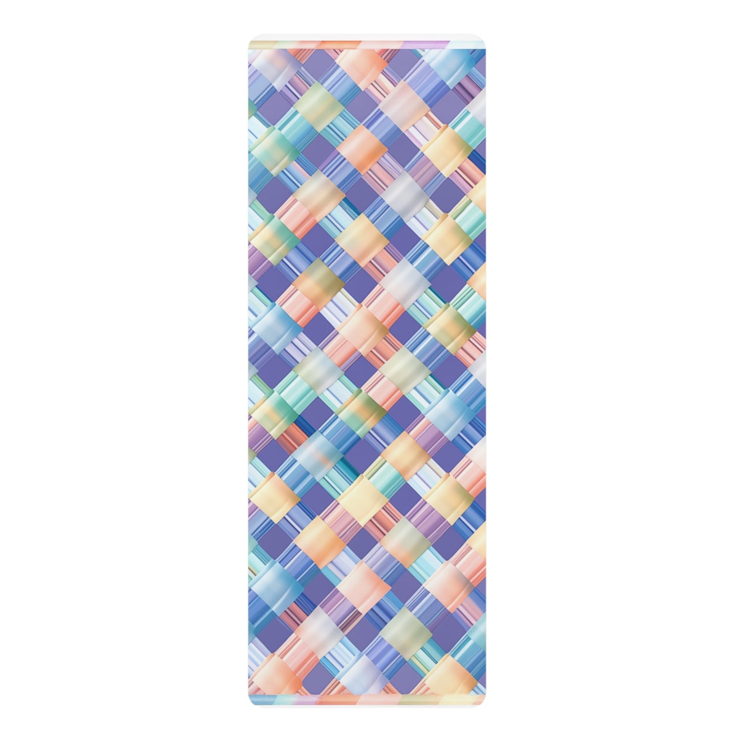 Rubber Yoga Mat- Edmund London Gingham