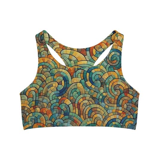 Sports Bra - PointillistNebula