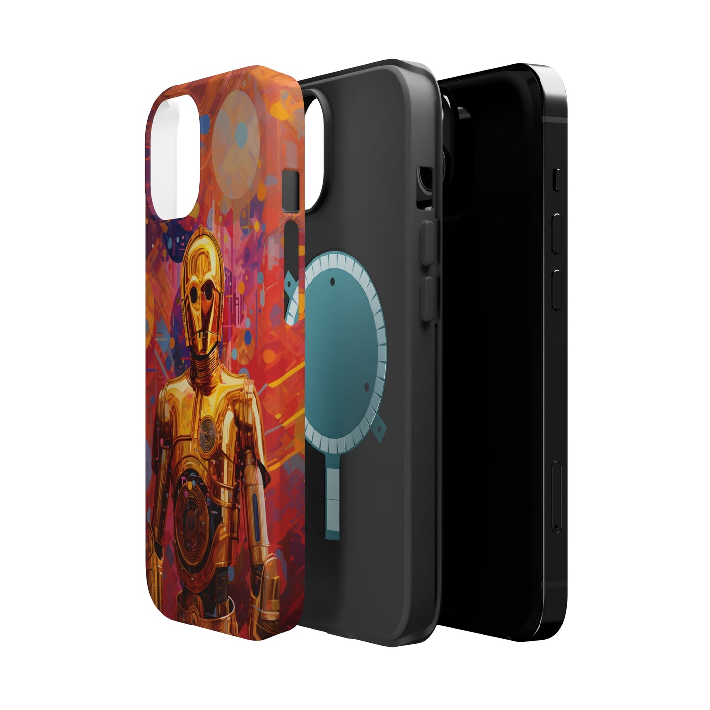 MagSafe Tough iPhone Case - C3P0 Fauvism