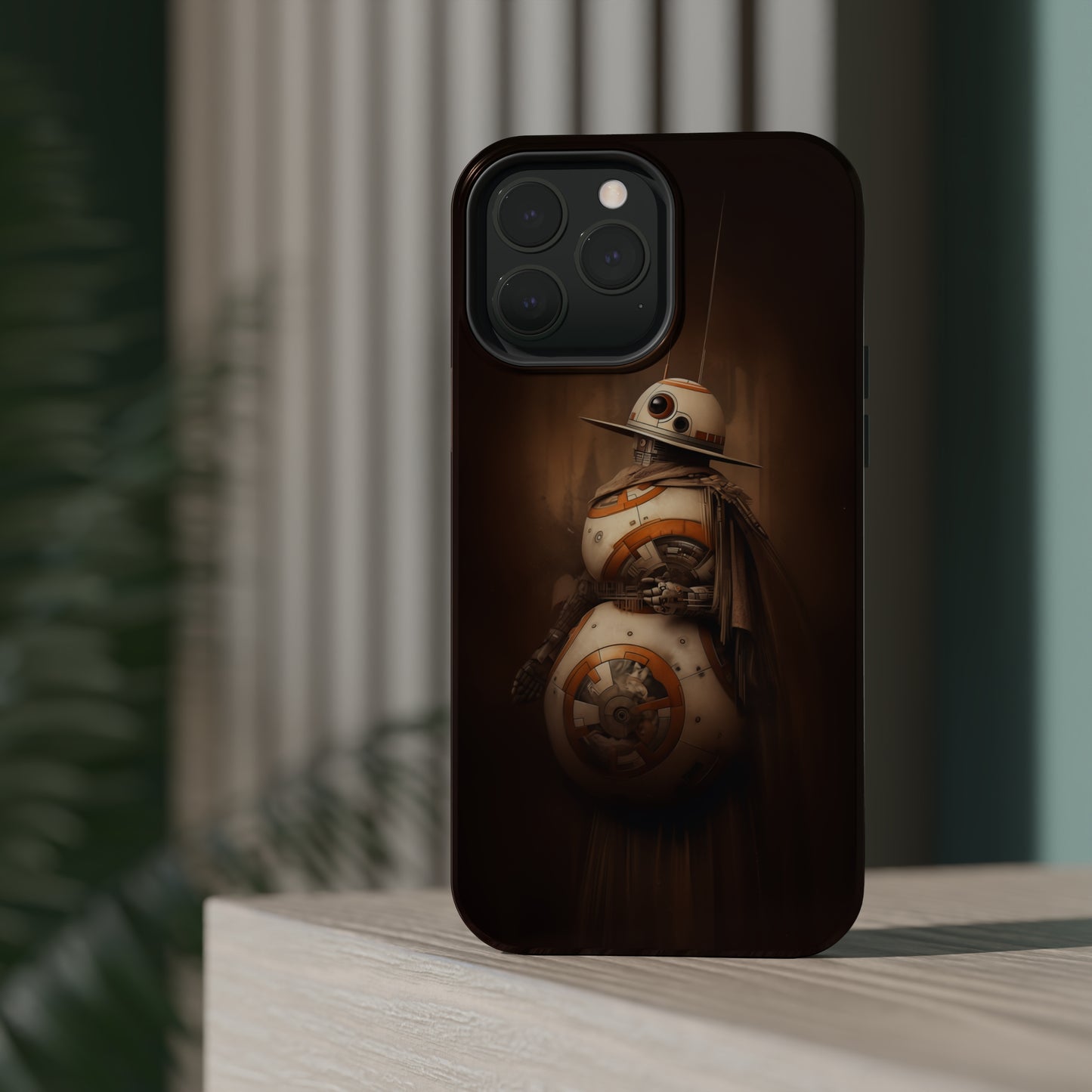 MagSafe Tough iPhone Case - BB-8 Wild West Photography Sepia Vintage Film