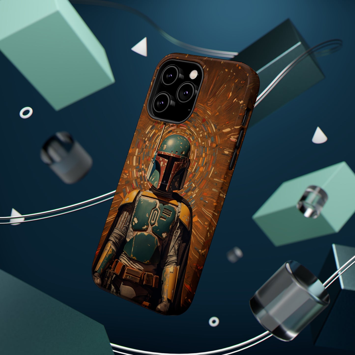 MagSafe Tough iPhone Case - Boba Fett Dadaism