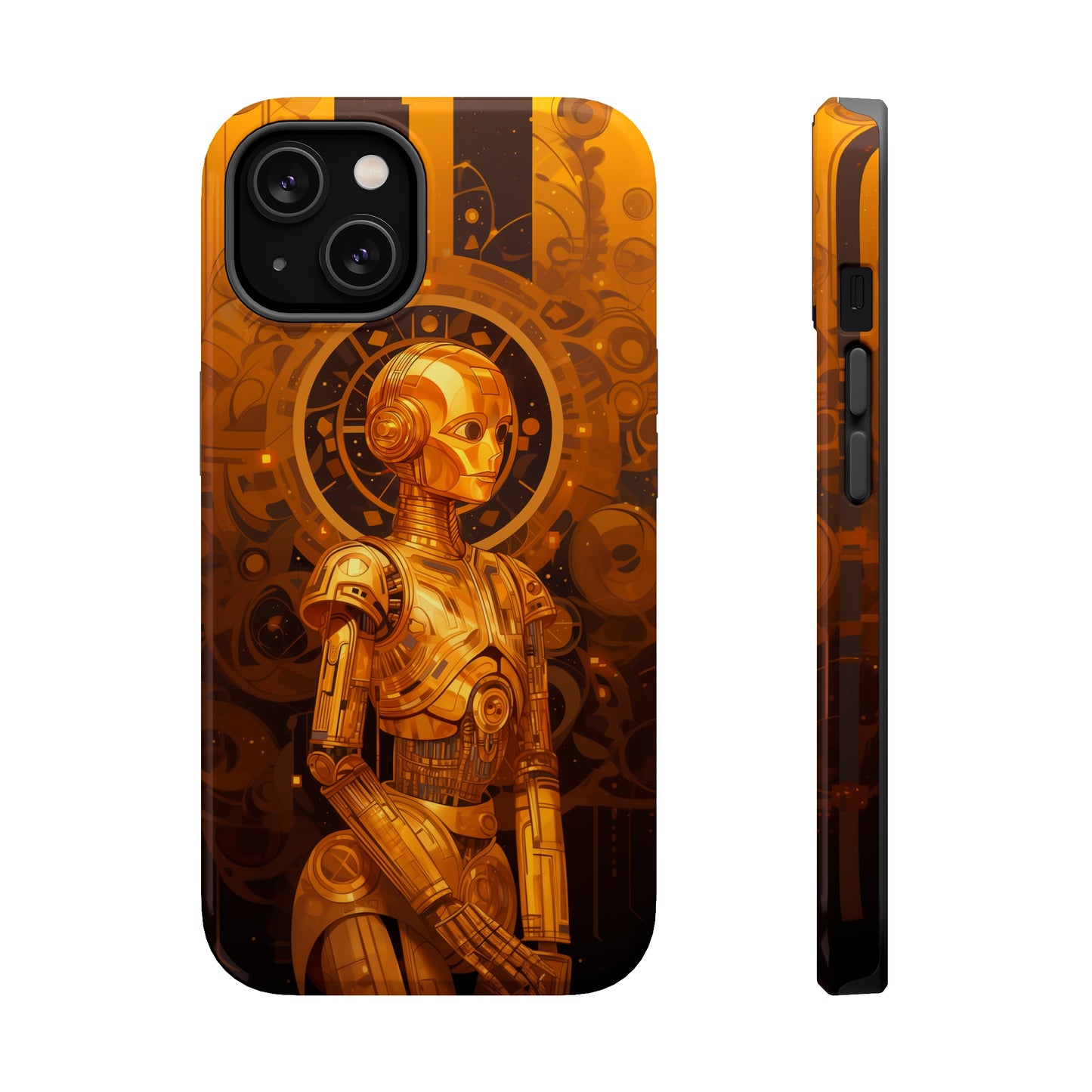 MagSafe Tough iPhone Case - C3P0 Art Nouveau