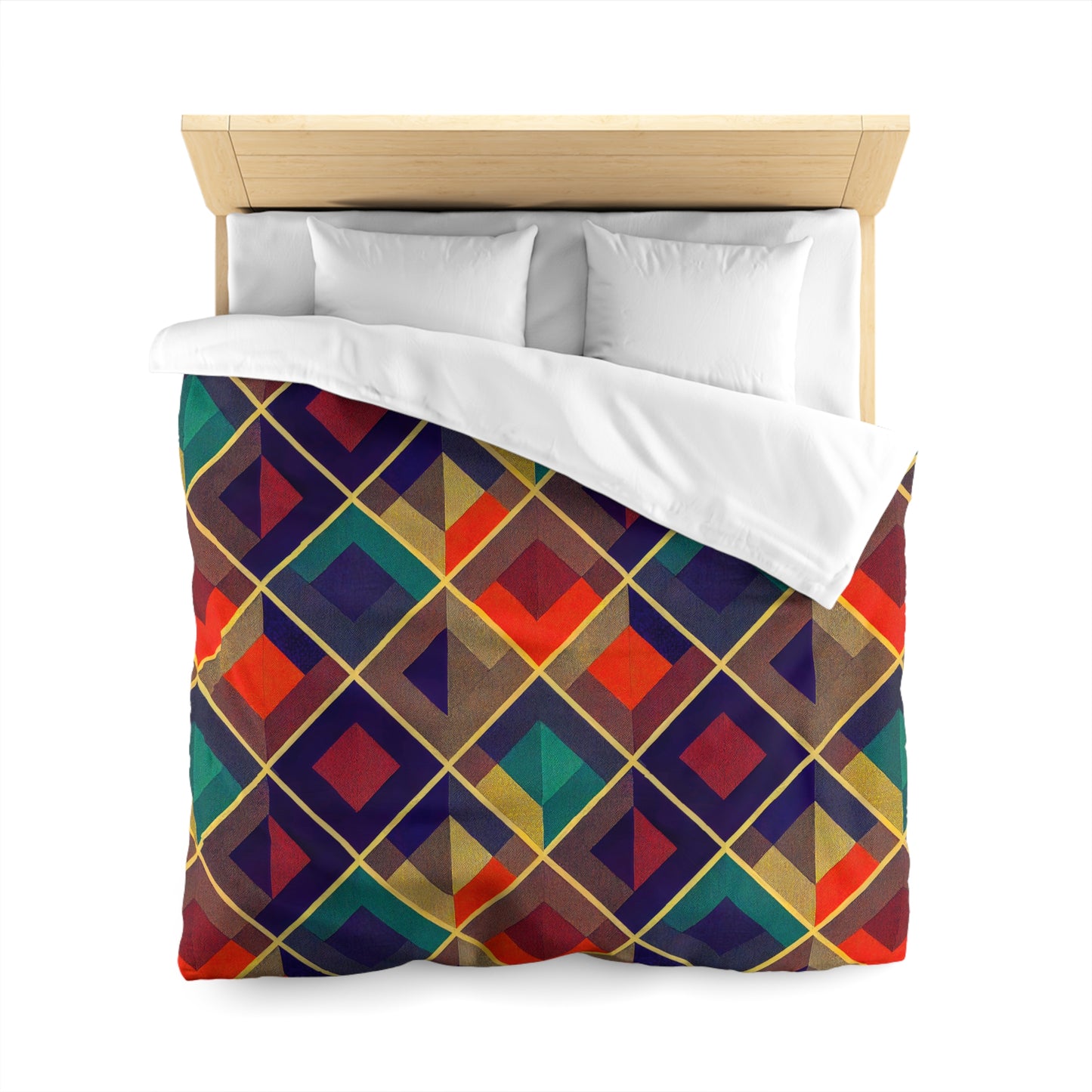 Duvet Cover - Herringbone Kaleidoscope