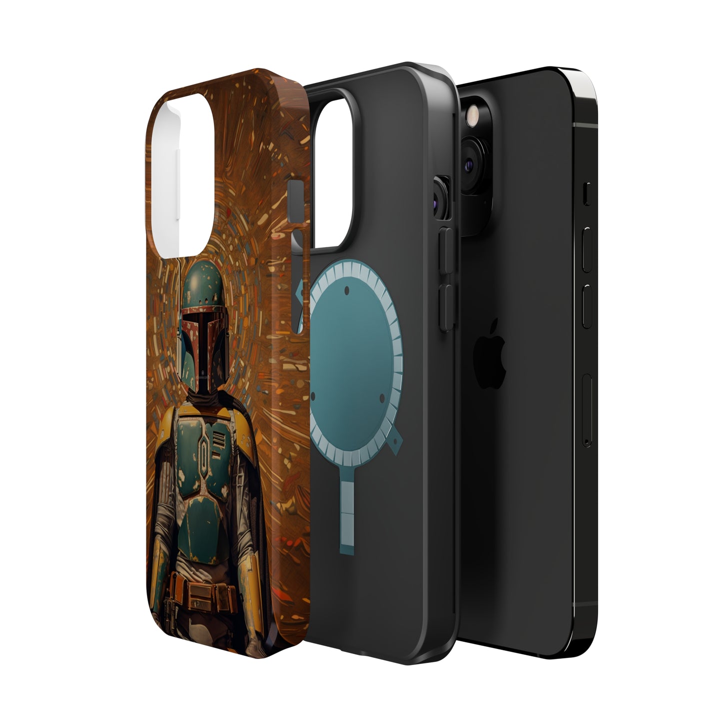 MagSafe Tough iPhone Case - Boba Fett Dadaism