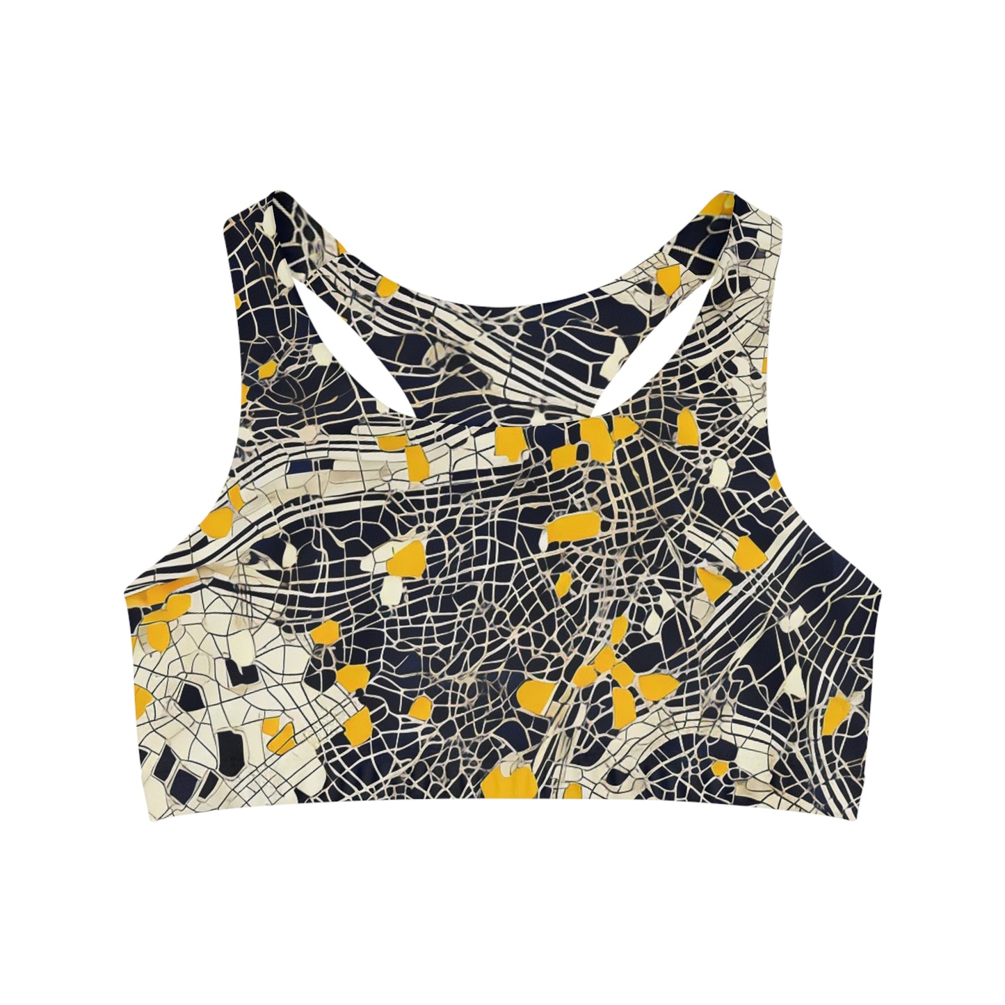 Sports Bra - Abstractic Prosaic